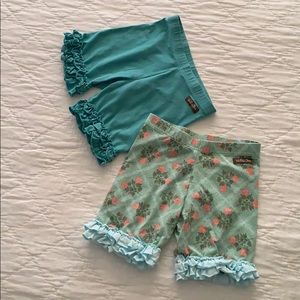 Girls Matilda Jane shorties EUC size 10, 2 pair